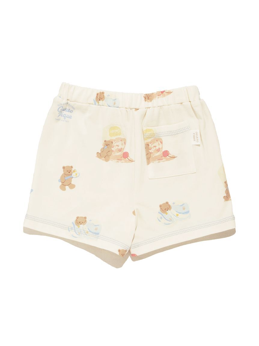 GELATO PIQUE KIDS & BABY「【BABY】アイスクリームベア柄ショートパンツ」|その他ベビーウェア|