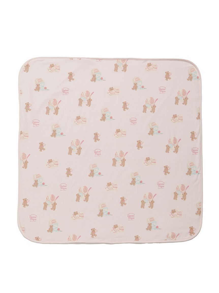 GELATO PIQUE KIDS & BABY「【BABY】アイスクリームベア柄ブランケット」|その他ベビー用品|