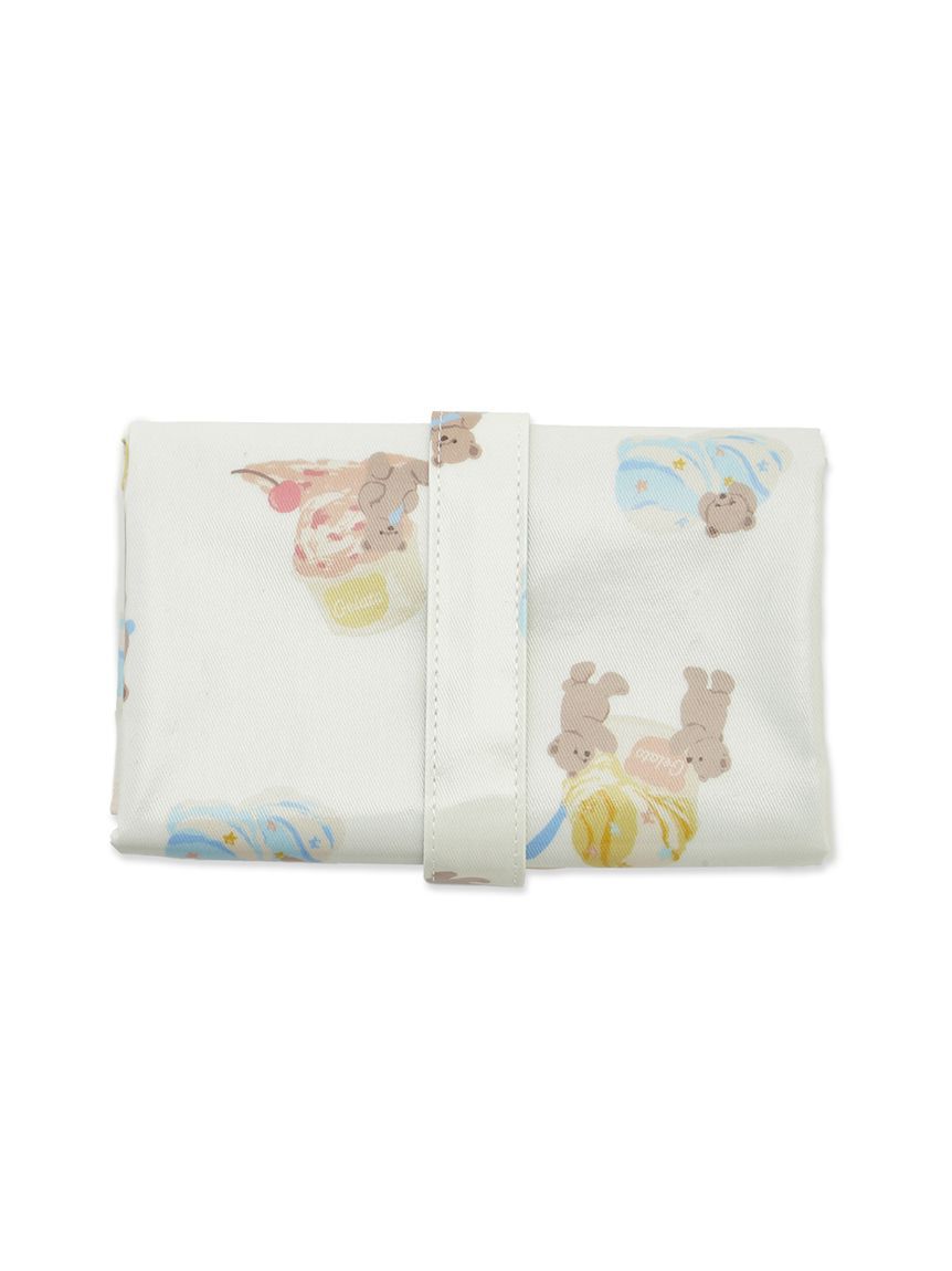 GELATO PIQUE KIDS & BABY「【BABY】アイスクリームベア柄おむつシート」|マタニティ・ママグッズ|
