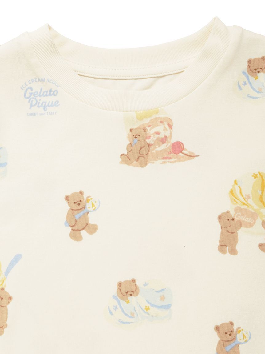 GELATO PIQUE KIDS & BABY「【KIDS】アイスクリームベア柄Tシャツ」|ルームウェア|