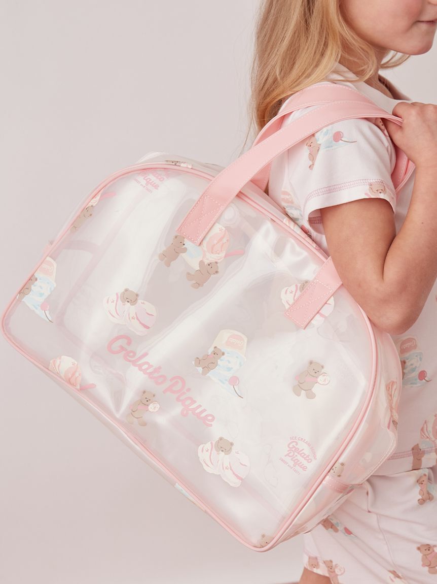 GELATO PIQUE KIDS & BABY「【KIDS】アイスクリームベア柄PVCプールバッグ」|トートバッグ|
