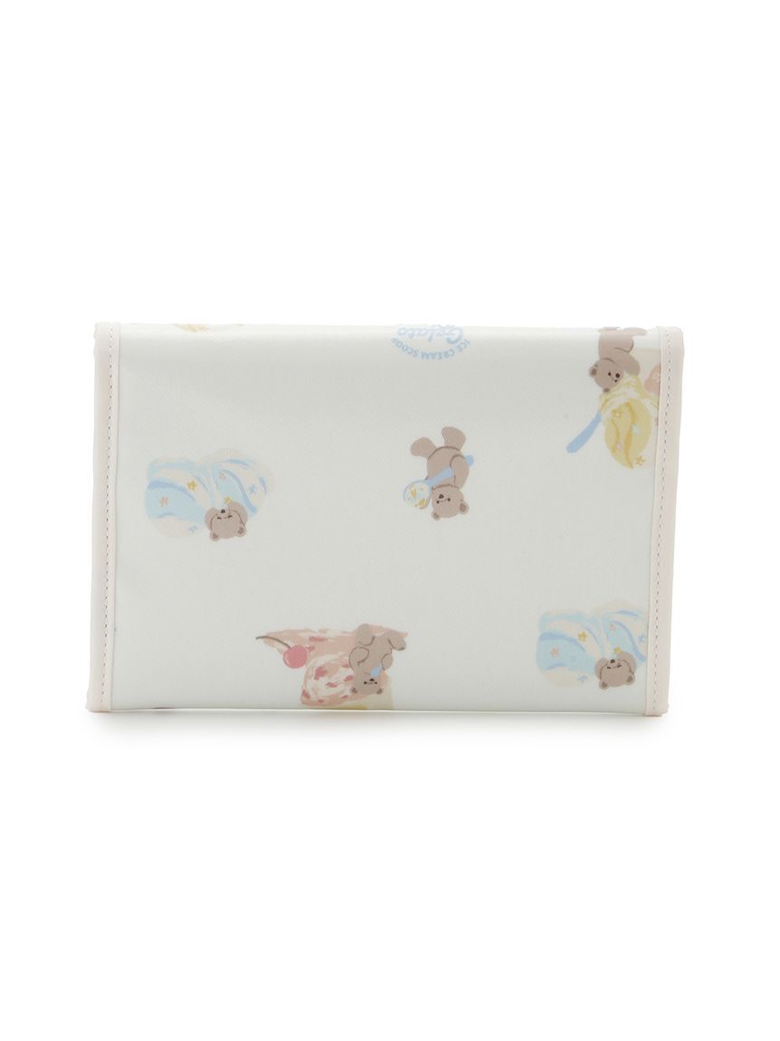 GELATO PIQUE KIDS & BABY「アイスクリームベア柄母子手帳ケースS」|マタニティ・ママグッズ|