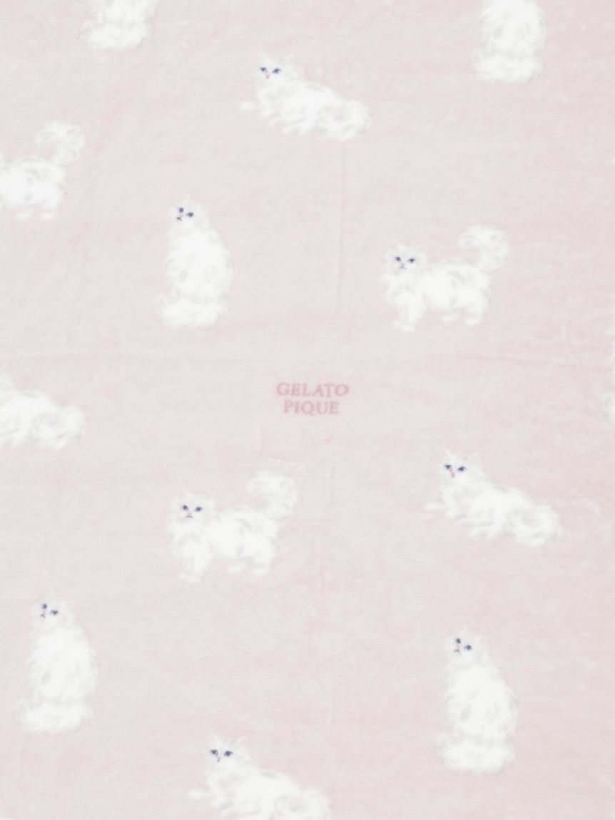 gelato pique Sleep「【Sleep】CAT柄コットン毛布」|その他|