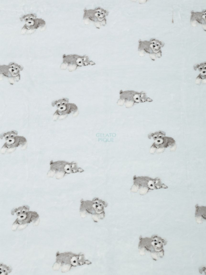 gelato pique Sleep「【Sleep】DOG柄コットン毛布」|その他|