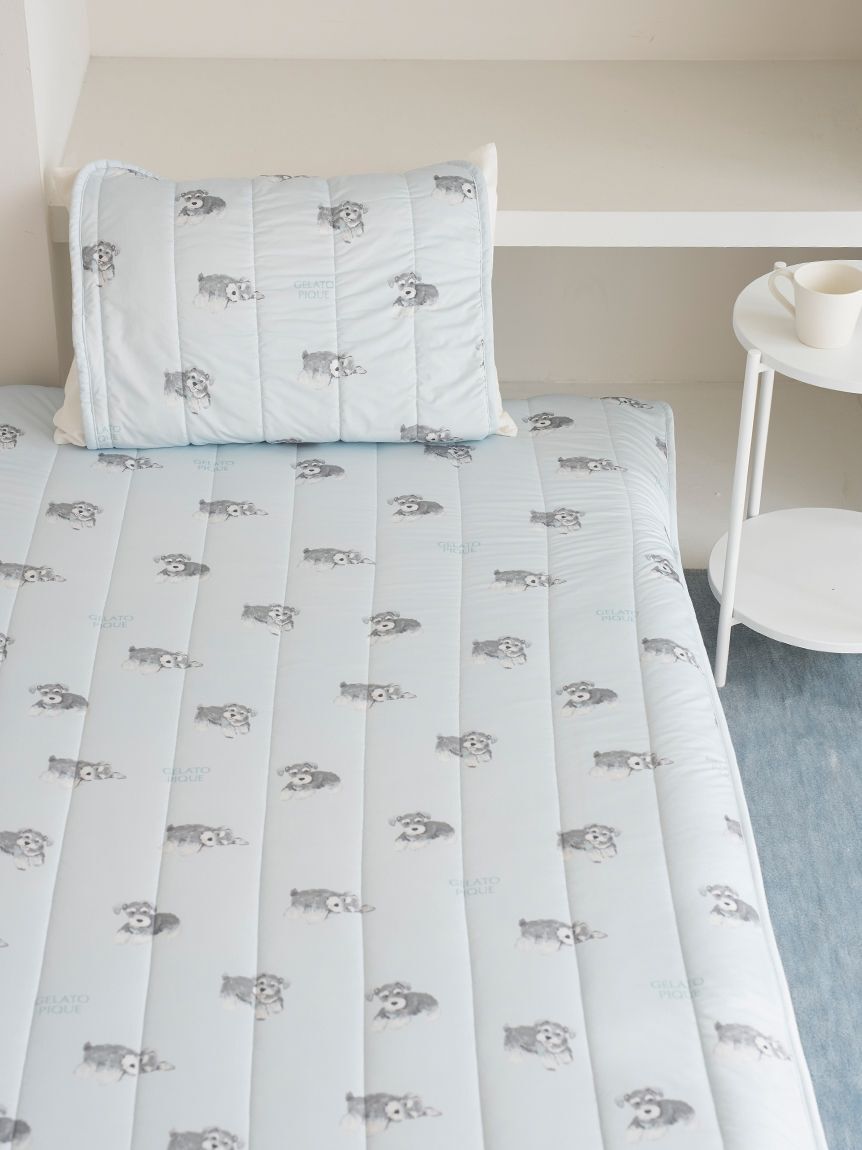 gelato pique Sleep「【Sleep】【接触冷感】DOG柄敷きパッド（シングル）」|その他|MNT