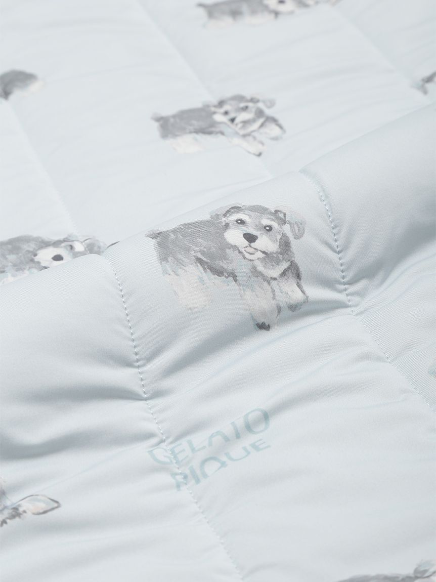 gelato pique Sleep「【Sleep】【接触冷感】DOG柄敷きパッド（シングル）」|その他|