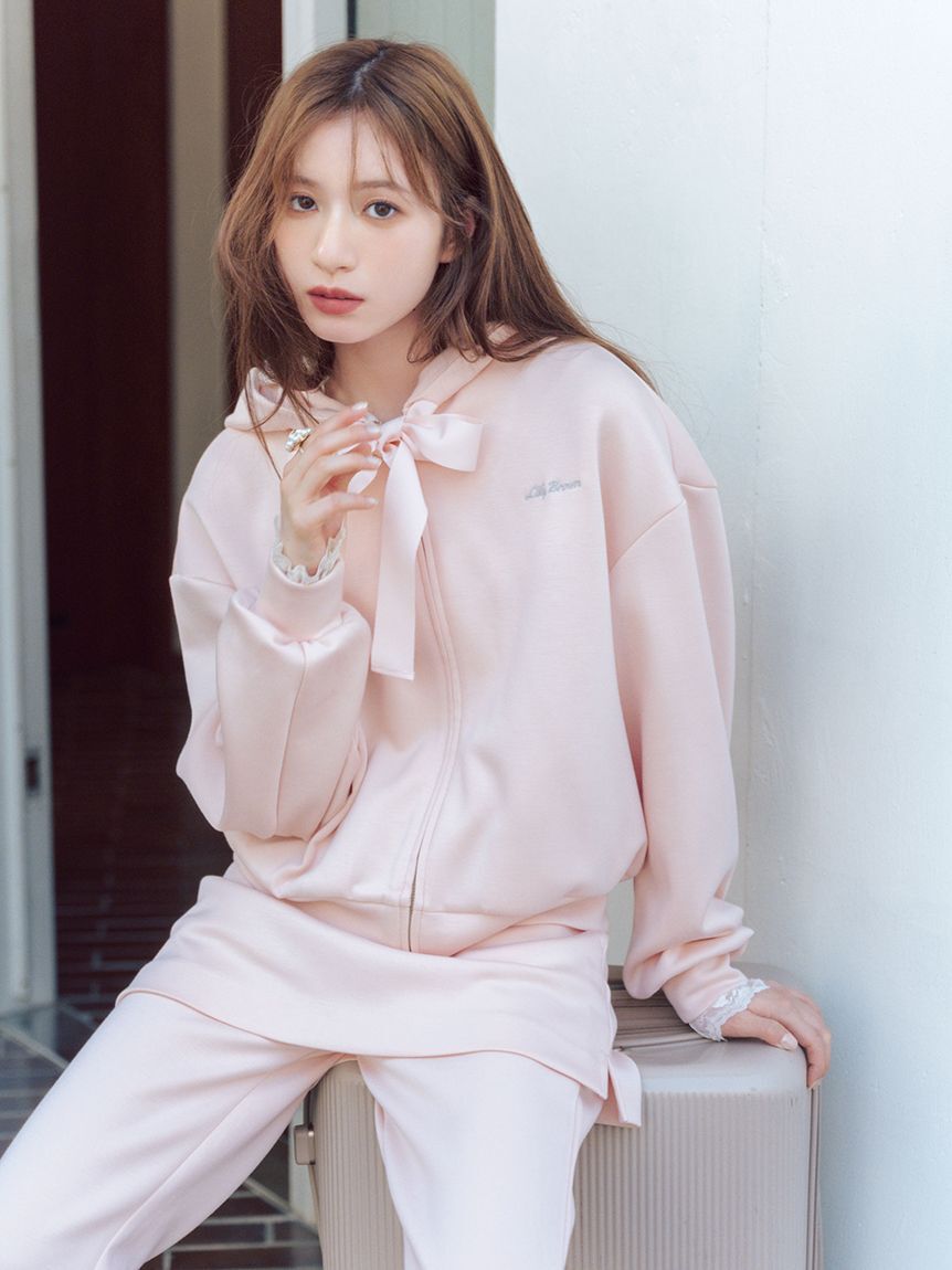 LILY BROWN「ボンディングセットアップ」|ワンピース|