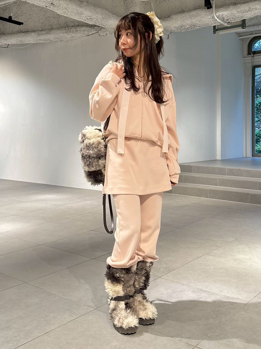 LILY BROWN「ボンディングセットアップ」|ワンピース|