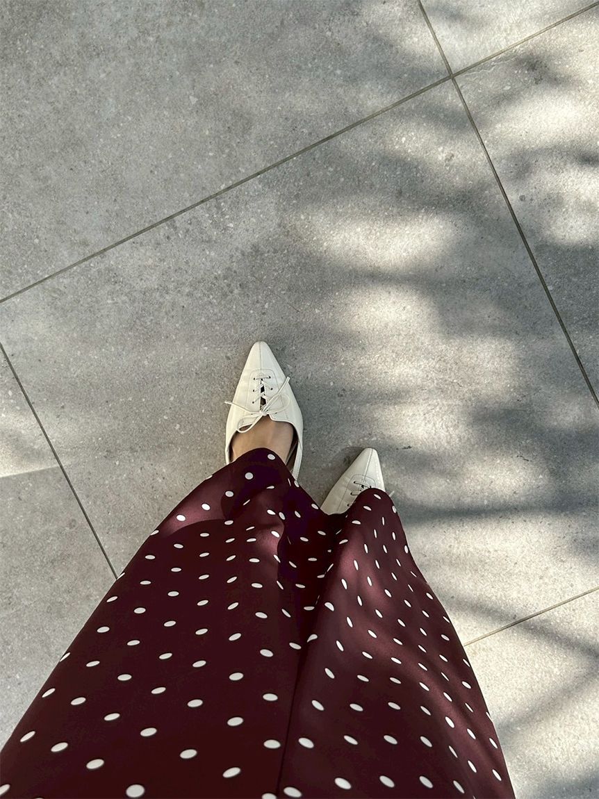 LILY BROWN「レースアップスリングバッグパンプス」|パンプス|