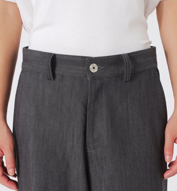  「ベルテッドバギーデニム」|デニム|