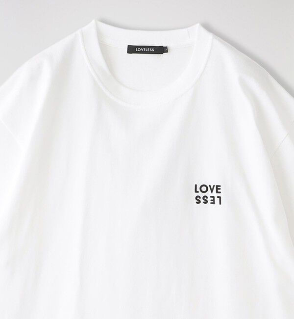  「LOVELESSエンブロイダリーTシャツ」|Tシャツ・カットソー|