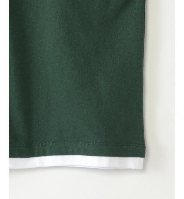 ikka kids「【親子おそろい】メガネポケ裾レイヤーTシャツ（120~160cm）」|Tシャツ・カットソー|