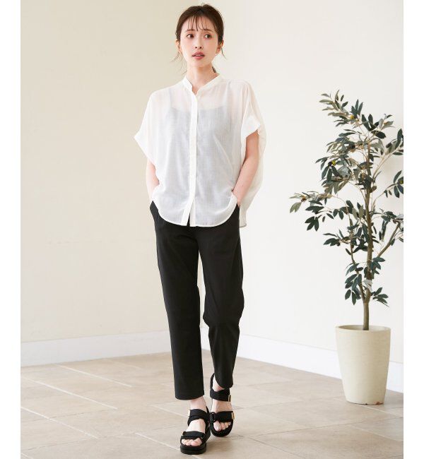 ikka「GOKU楽パンツ 冷感テーパード」|その他|