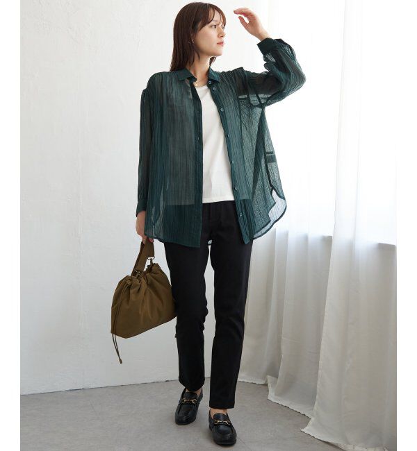 ikka「GOKU楽パンツ スリムストレート」|その他|