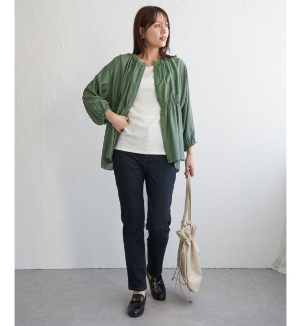 ikka「GOKU楽パンツ スリムストレート」|その他|