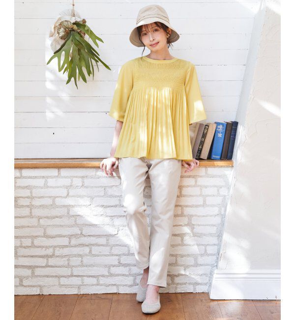 ikka「GOKU楽パンツ スリムストレート」|その他|