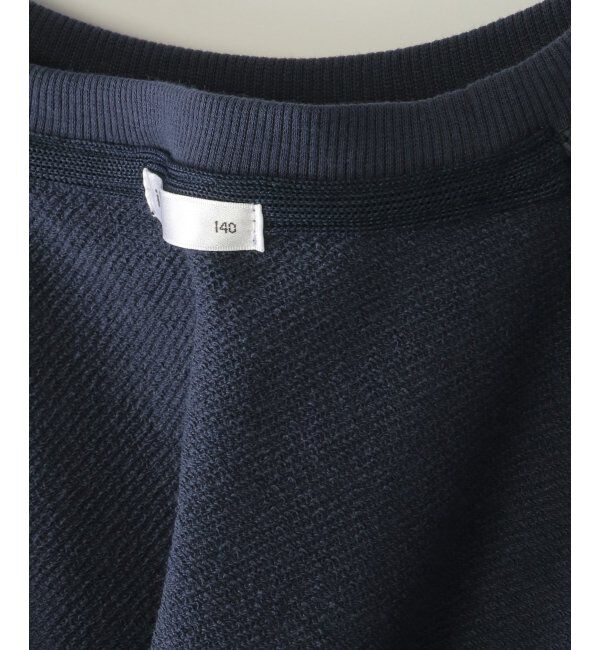 ikka kids「【親子コーデ】裾シフォン箔ロゴプルオーバー（120~160cm）」|Tシャツ・カットソー|