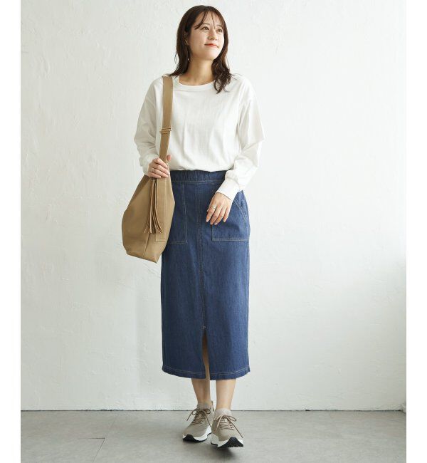 ikka「GOKU楽タイトスカート」|スカート|