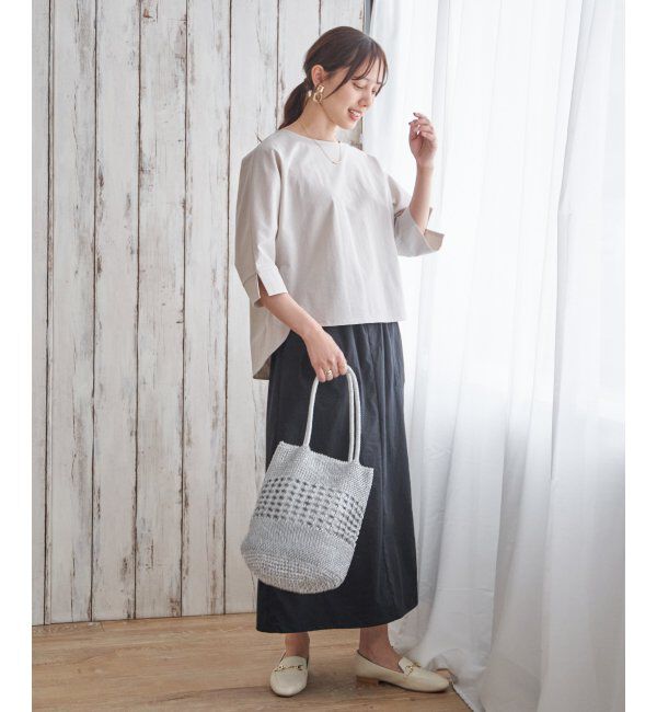 ikka「ドライテックチノベイカースカート」|スカート|