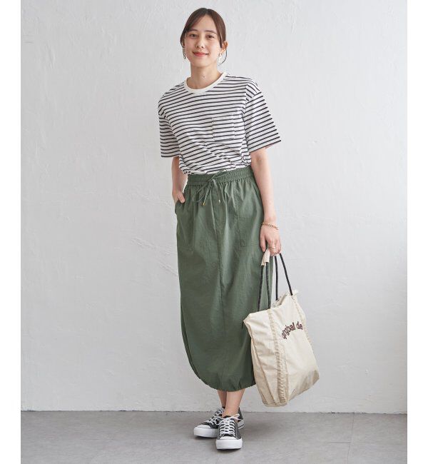 ikka「ドライテックチノベイカースカート」|スカート|