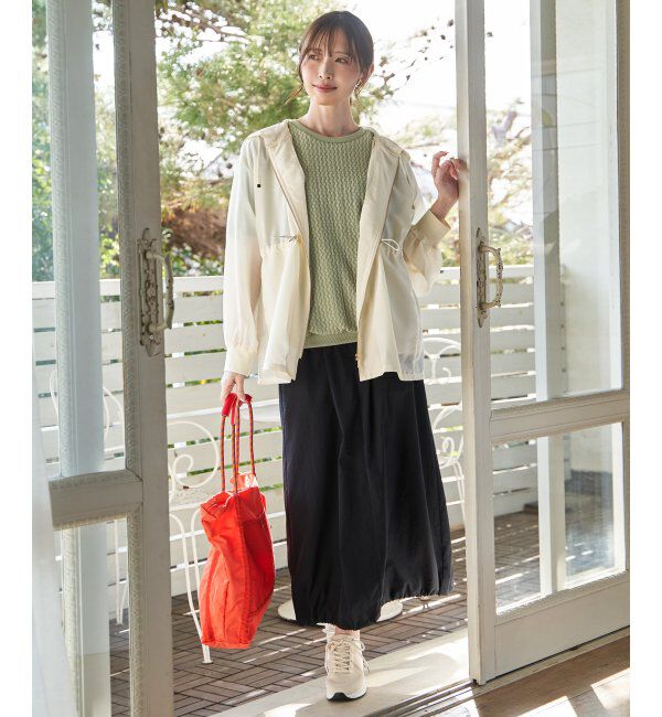 ikka「ドライテックチノベイカースカート」|スカート|