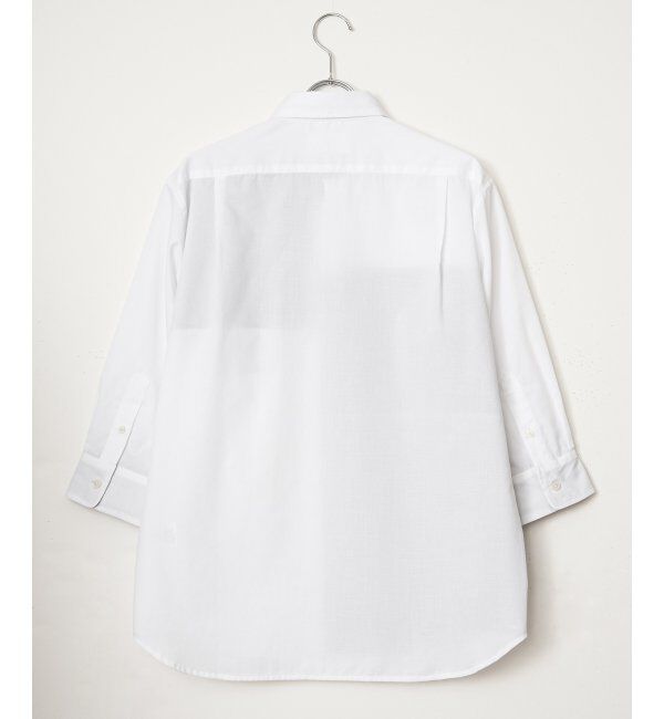ikka「7分袖冷感ブロックスシャツ」|シャツ・ブラウス|