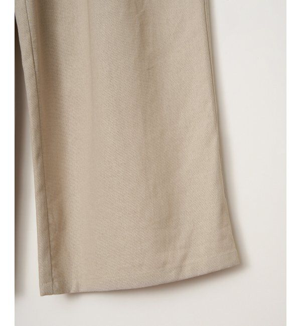 ikka「麻混ベルト付きイージーパンツ」|その他|