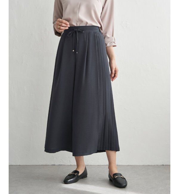 IKKA LOUNGE「冷感さらさらジョーゼットパンツ」|その他|