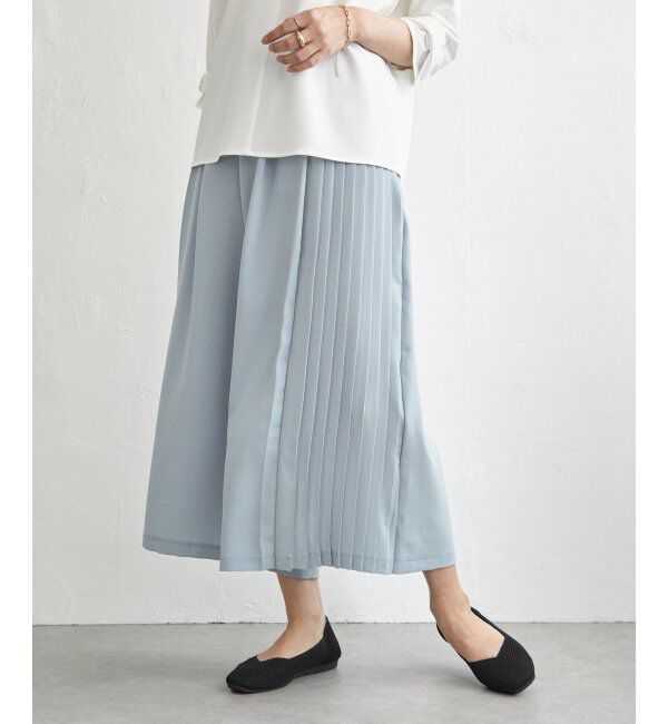 IKKA LOUNGE「冷感さらさらジョーゼットパンツ」|その他|