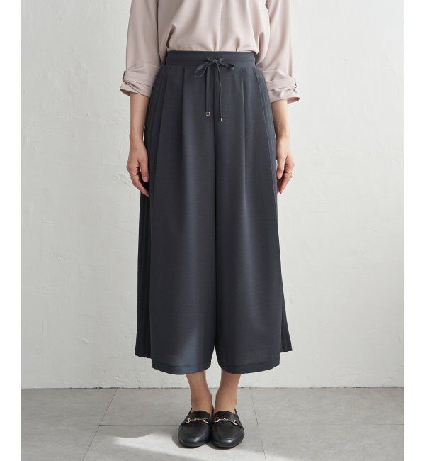 IKKA LOUNGE「冷感さらさらジョーゼットパンツ」|その他|