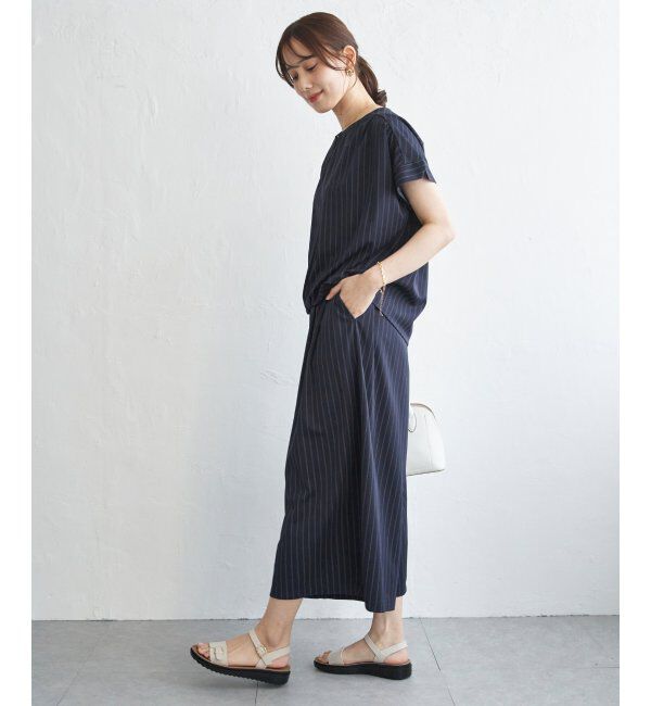 IKKA LOUNGE「【セットアップ対応】GOKU楽冷感スリットガウチョ」|その他|