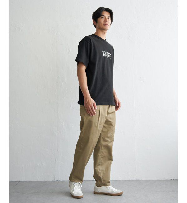 ikka「UNIVERSAL OVERALL ユニバーサルオーバーオール DAILYプリントTシャツ」|Tシャツ・カットソー|