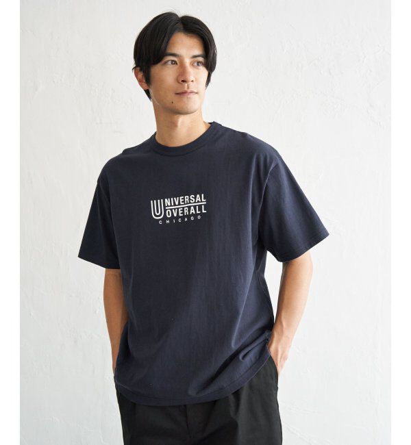 ikka「UNIVERSAL OVERALL ユニバーサルオーバーオール DAILYプリントTシャツ」|Tシャツ・カットソー|