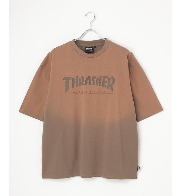 VENCE share style「THRASHER スラッシャー ヴィンテージダメージTシャツ」|Tシャツ・カットソー|