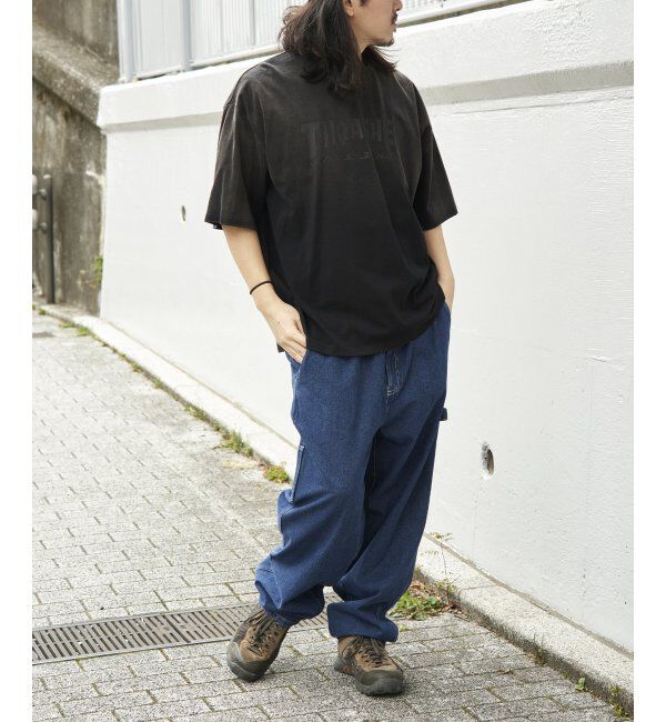 VENCE share style「THRASHER スラッシャー ヴィンテージダメージTシャツ」|Tシャツ・カットソー|