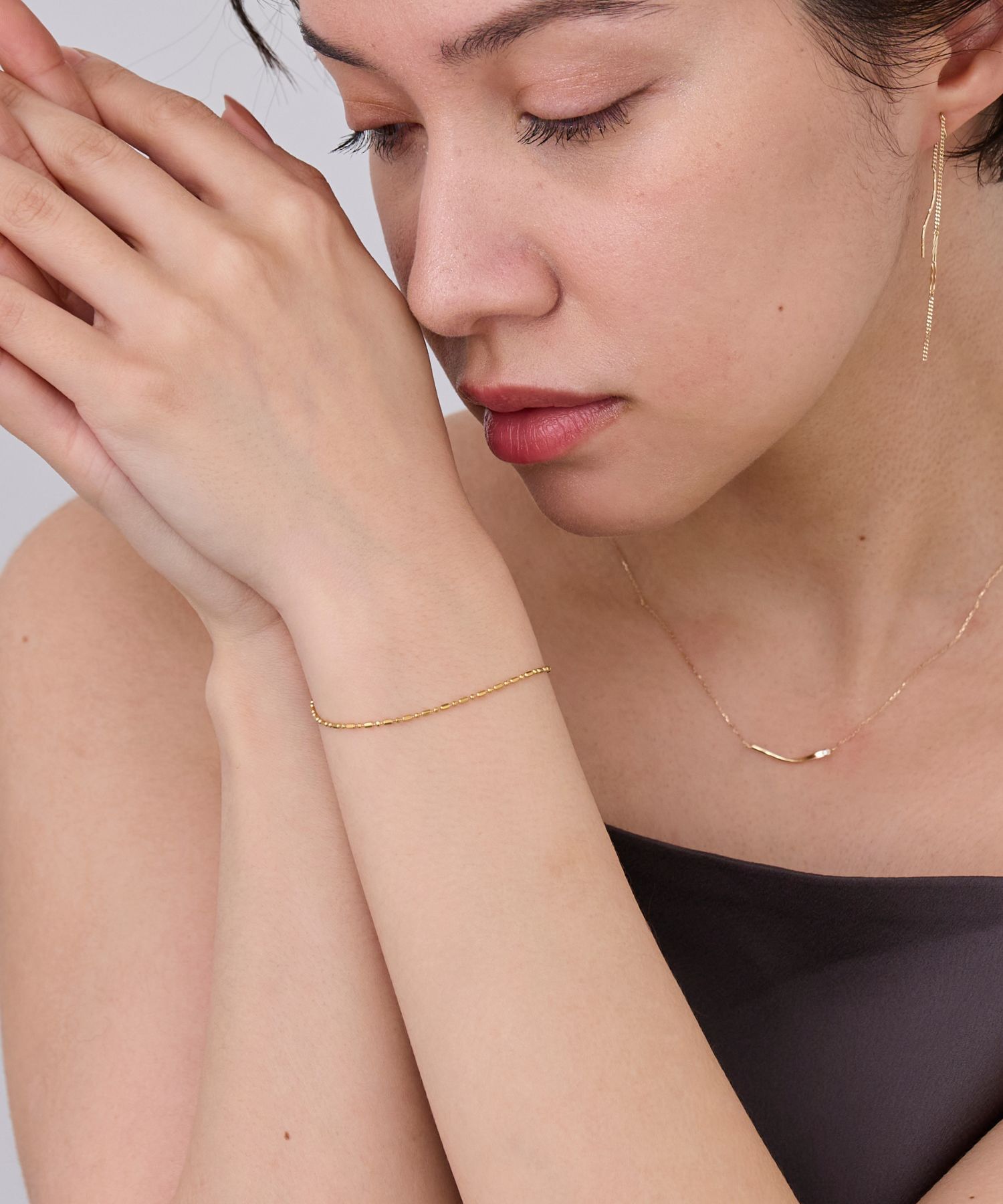 JUPITER「【SV】チェーンブレスレット　ニッケルフリー/金属アレルギー対応」|ブレスレット・バングル|