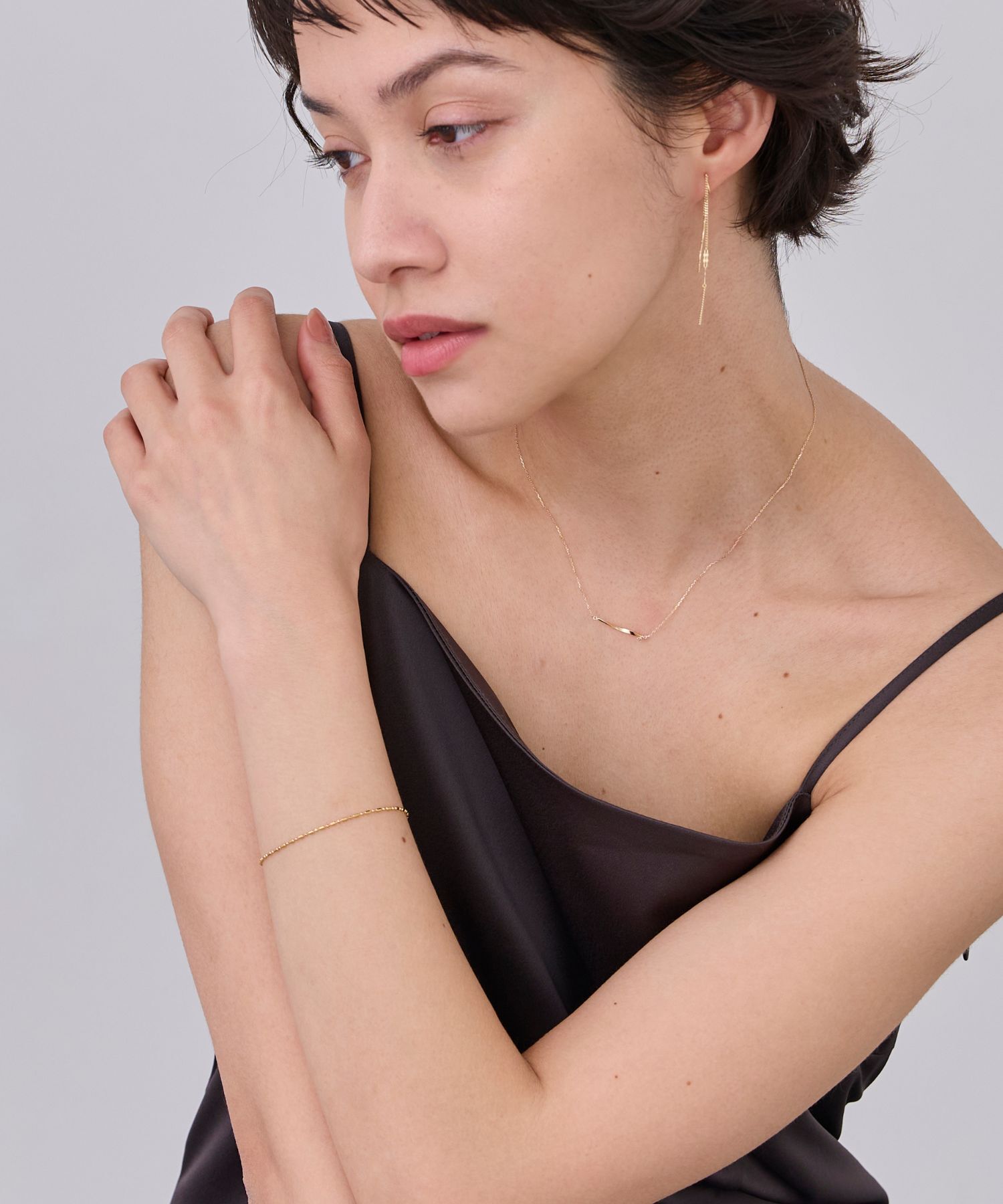 JUPITER「【SV】チェーンブレスレット　ニッケルフリー/金属アレルギー対応」|ブレスレット・バングル|