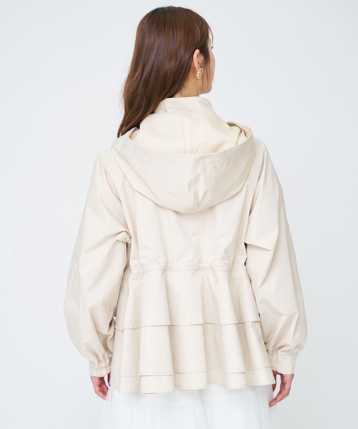 アンドクチュール「ペプラムマウンテンパーカー」|アウトドア|