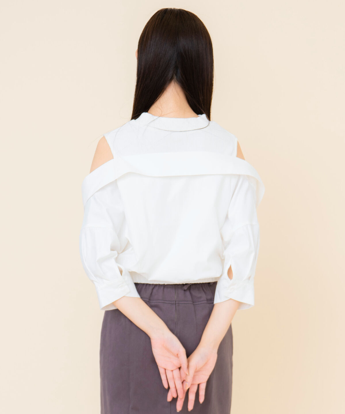 REDYAZEL「シャツレイヤードトップス」|Tシャツ・カットソー|