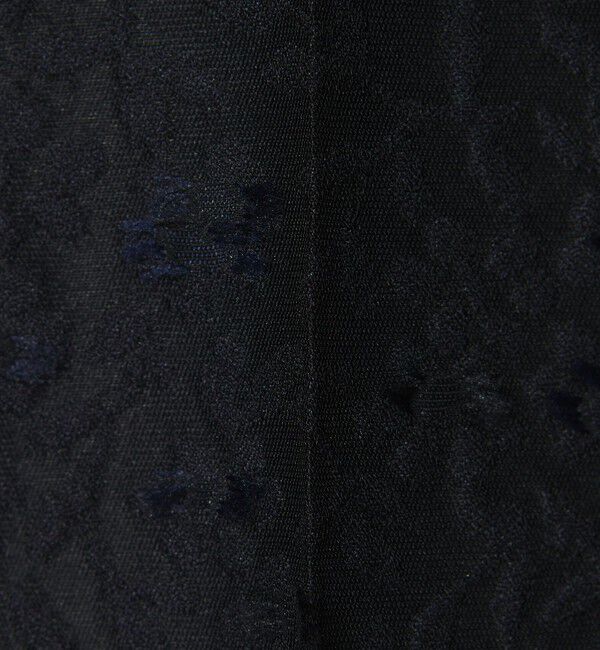 UNITED ARROWS「フラワー カットジャガード テーパードパンツ」|スラックス|