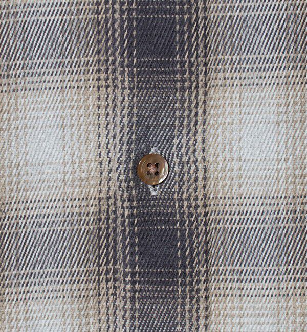 BEAUTY&YOUTH UNITED ARROWS「ドライ ネル オンブレ レギュラーカラー シャツ GRANDE型」|シャツ・ブラウス|