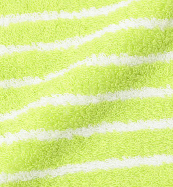 SHIPS any「SHIPS any: 今治 パイル生地 ボーダー ハンドタオル」|ハンカチ|