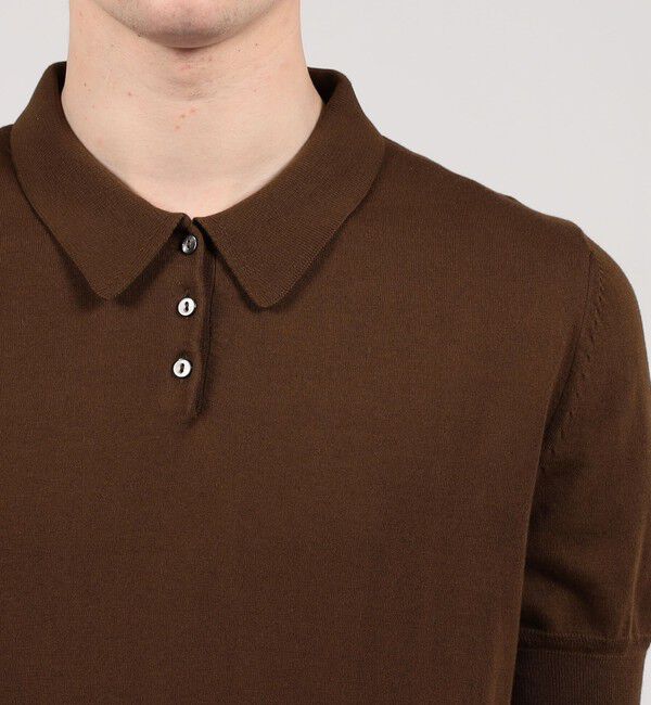 TOMORROWLAND BUYING WEAR「SUPER A MARKET SHORT SLEEVE POLO」|ニット・セーター|