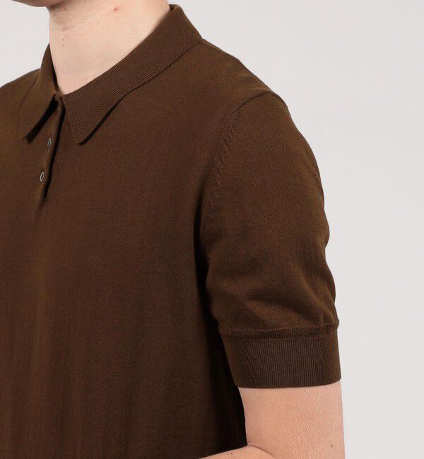 TOMORROWLAND BUYING WEAR「SUPER A MARKET SHORT SLEEVE POLO」|ニット・セーター|