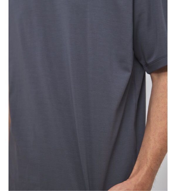 EDIFICE「E. SILK MIX JQ NECK Tシャツ」|Tシャツ・カットソー|
