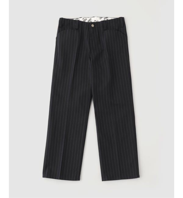 EDIFICE「BEN DAVIS（ベンデイビス）Stripe ORIGINAL BEN'S」|スラックス|ブラック