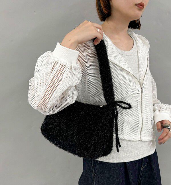 fredy emue「【CASSELINI/キャセリーニ】キラキラモールワンショルバッグ」|ハンドバッグ|