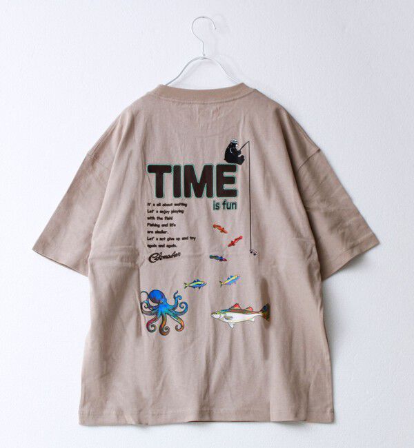 FREDY MAC「【COBMASTER/コブマスター】サマーアクティブルーズTEE」|Tシャツ・カットソー|グレーベージュ