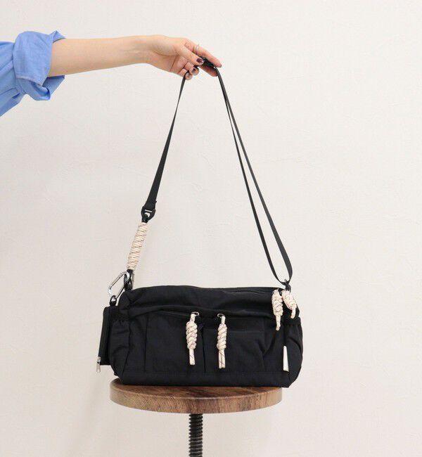 fredy emue「【CONTROL FREAK】撥水クロス配色コードショルダーバッグ」|ショルダー・メッセンジャー|