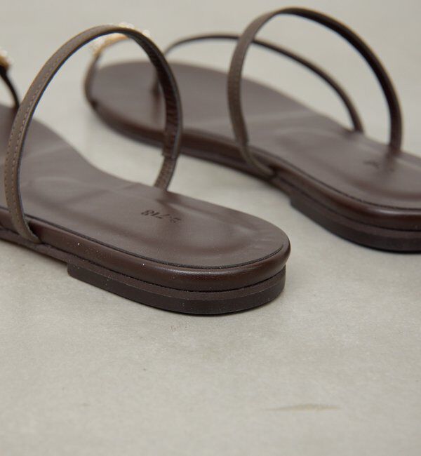  「【2.718】ビジュートングサンダル」|その他|